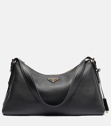 Prada Aimée Large leather shoulder bag | Prada