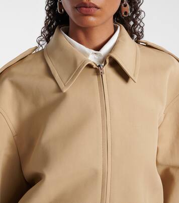 Chaqueta de satén de algodón | Acne Studios