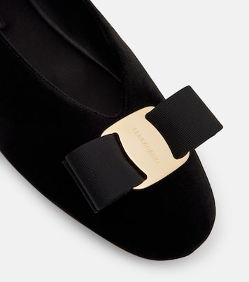 Ballerines Vanna en velours | Ferragamo