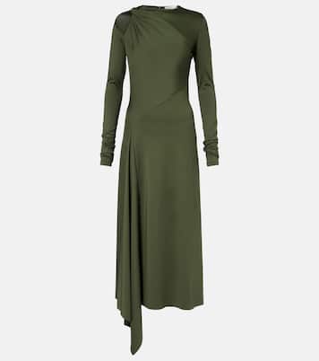 Asymmetric midi dress | Victoria Beckham