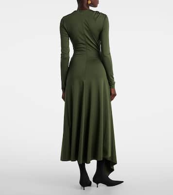 Asymmetric midi dress | Victoria Beckham