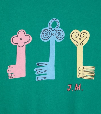 Keys cotton jersey sweatshirt | Jellymallow