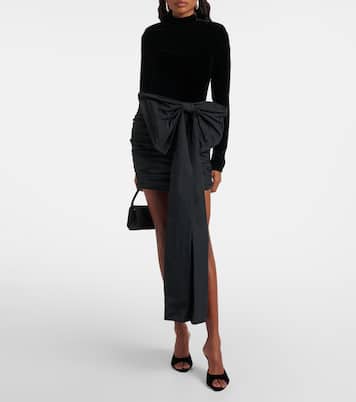 Alexa 95 velvet mules | Amina Muaddi