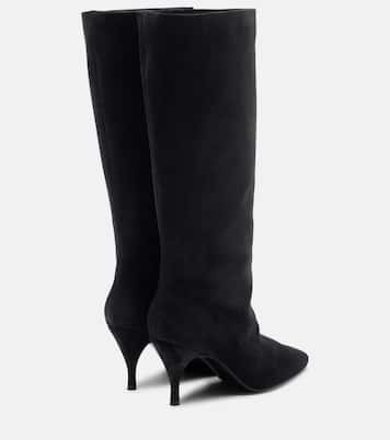 Silhouette suede knee-high boots | Herbert Levine