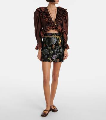 Bailarinas Leonore de piel adornadas | Chloé