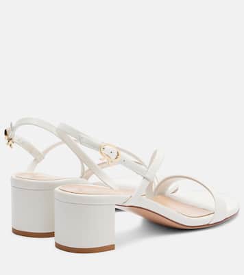 Betsey 45 leather sandals | Gianvito Rossi