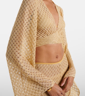 Lamé crop top | Missoni