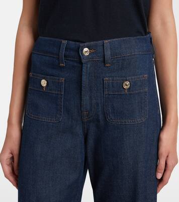 Mid-Rise Wide-Leg Jeans Lotta Tailorless | 7 For All Mankind