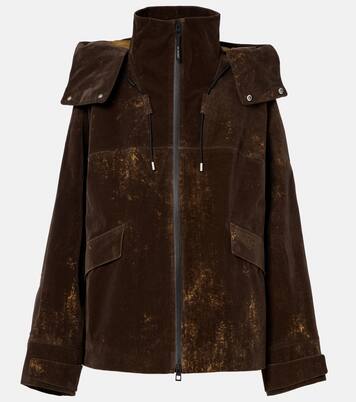 x On chaqueta con capucha oversized | Loewe