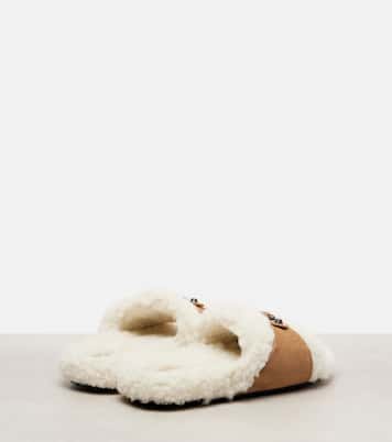 스웨이드 슬라이드 | Balenciaga