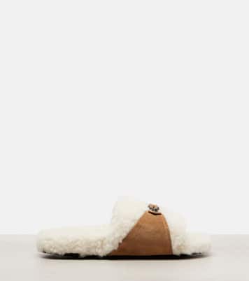 스웨이드 슬라이드 | Balenciaga