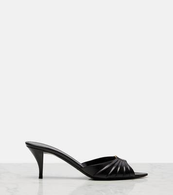 Babylone 60 leather mules | Saint Laurent