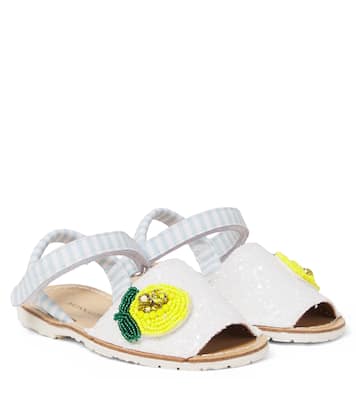 Minorchina embellished sandals | Monnalisa