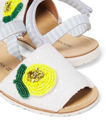 Minorchina embellished sandals | Monnalisa