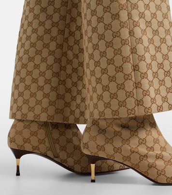 Stivaletti Bombshell 55 in canvas GG | Gucci