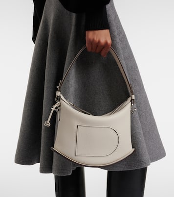 Pin Swing Medium leather shoulder bag | Delvaux