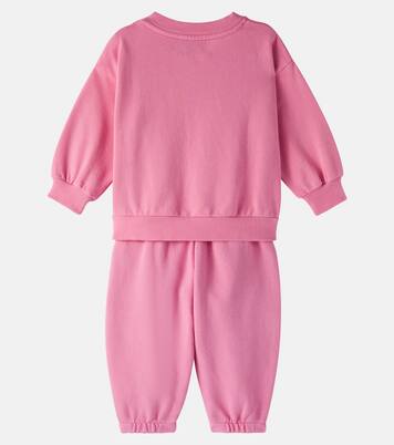 Baby printed cotton sweatshirt and sweatpants set | Bobo Choses