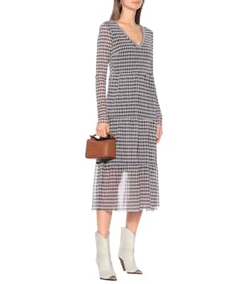 Julianne checked midi dress | Baum und Pferdgarten