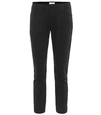 Moto mid-rise slim jeans | Frame
