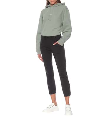 Moto mid-rise slim jeans | Frame