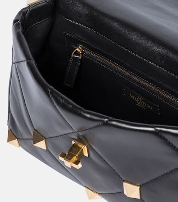 Sac Roman Stud Large en cuir | Valentino Garavani
