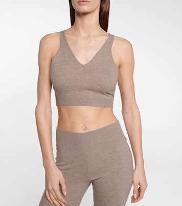 Cashmere crop top | Frame