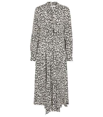 Bedrucktes Midikleid Wild Moment aus Seide | Dorothee Schumacher