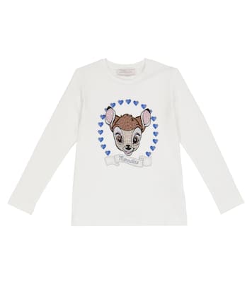 Verziertes T-Shirt aus Baumwolle | Monnalisa