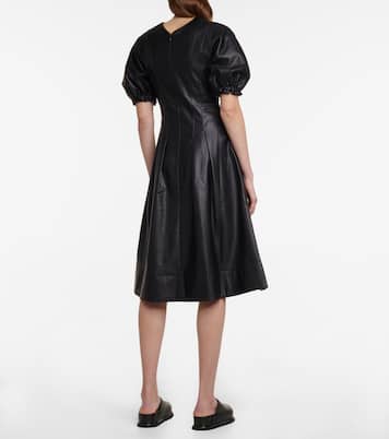 Vestido midi de piel sintética | Proenza Schouler