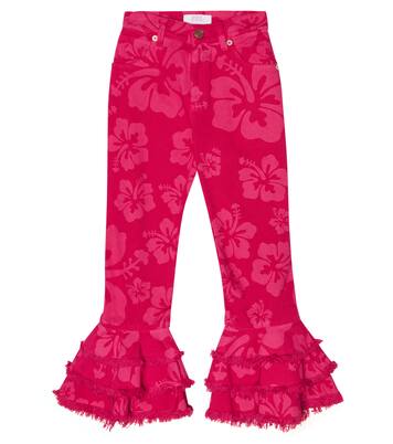 Floral flared jeans | ERL Kids