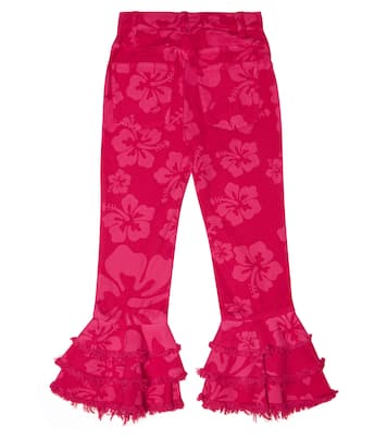 Floral flared jeans | ERL Kids