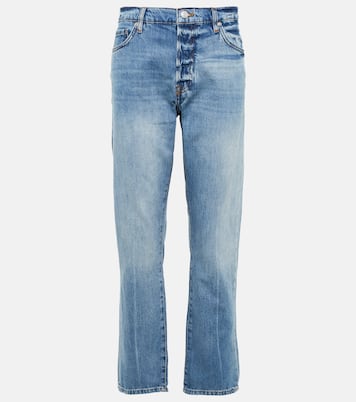 Jeans rectos Le Slouch de tiro medio | Frame