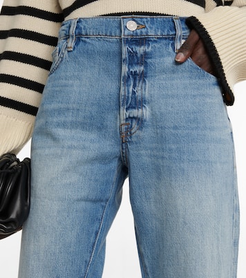 Jeans rectos Le Slouch de tiro medio | Frame