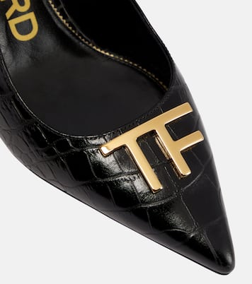 Escarpins en cuir embossé | Tom Ford