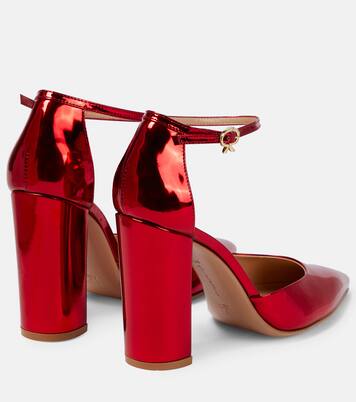 Pumps Piper 100 aus Metallic-Leder | Gianvito Rossi