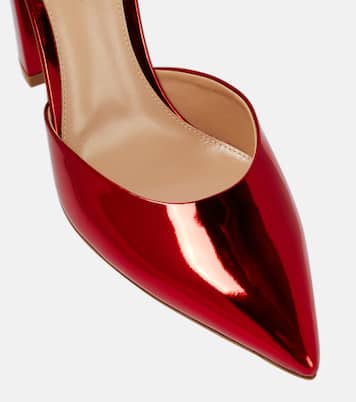 Pumps Piper 100 aus Metallic-Leder | Gianvito Rossi