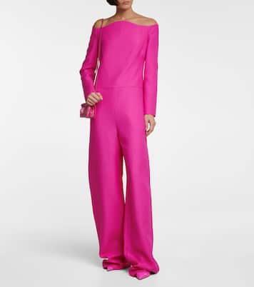 Jumpsuit aus Crêpe Couture | Valentino