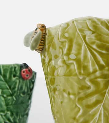 Jardim De Insetos set of 3 ceramic cups | Bordallo Pinheiro