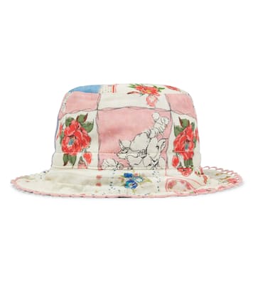 Cappello da pescatore reversibile in cotone | Zimmermann Kids