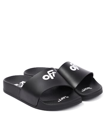 Logo rubber slides | Off-White Kids