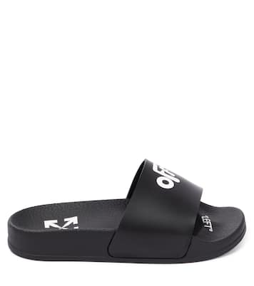 Logo rubber slides | Off-White Kids
