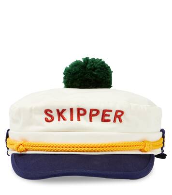 Cappello in cotone con ricamo | Mini Rodini
