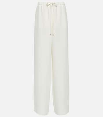 Pantaloni in seta a gamba larga | Valentino