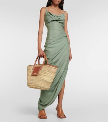 Le Panier Soli Large basket bag | Jacquemus