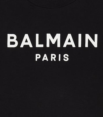 T-shirt en coton à logo | Balmain Kids