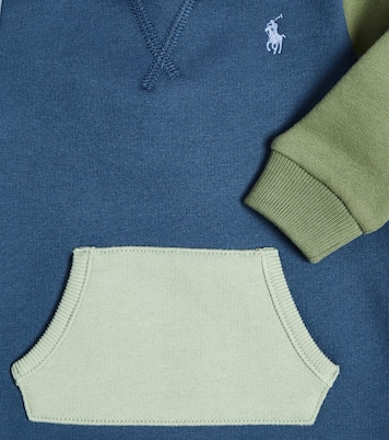 Baby cotton-blend fleece onesie | Polo Ralph Lauren Kids