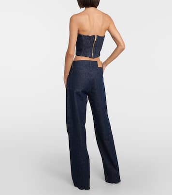 Jeans rectos de tiro alto | Magda Butrym