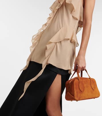 Piet ruffled silk georgette camisole | Khaite