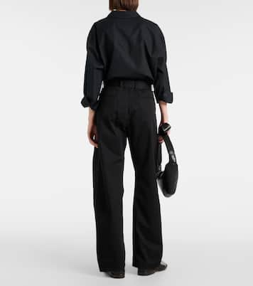 Mid-Rise-Hose aus Baumwoll-Twill | Lemaire
