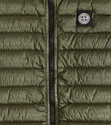 Chaleco de plumas con logo | Stone Island Junior